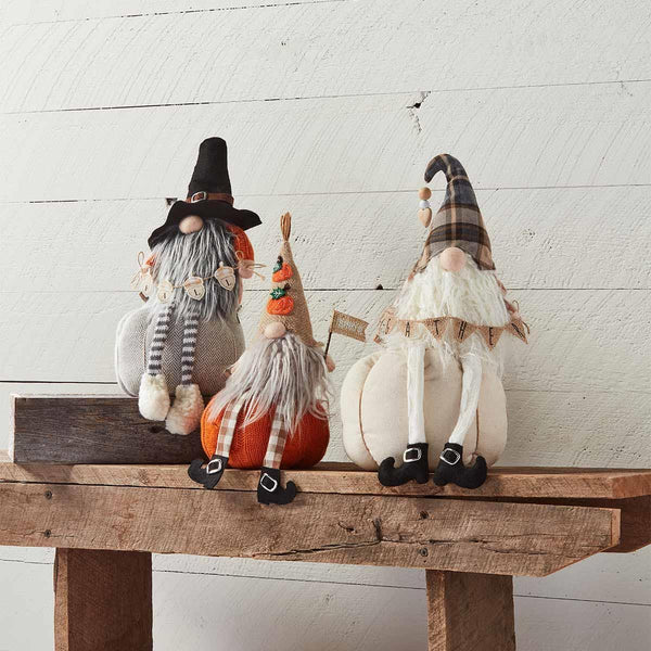 Home, Md Pumpkin Dangle Gnome