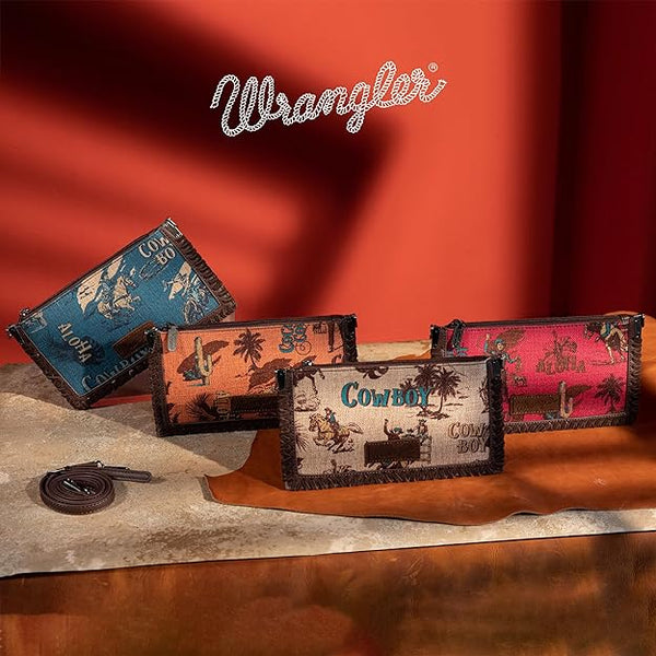 Clutch, Wrangler Vintage Cowboy - 2 Colors