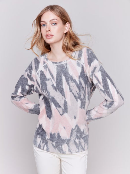 Sweater, Reversible, Raglan