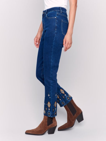 Pant, Beaded Embroidery