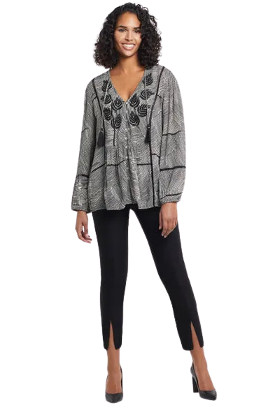 Pant, Pull on w/Rhinestone Trim