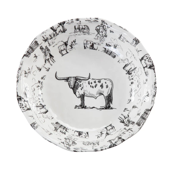 Home, Ranch Life Serving Bowl