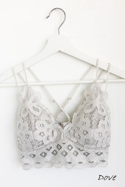 Bralette, Crochet Lace