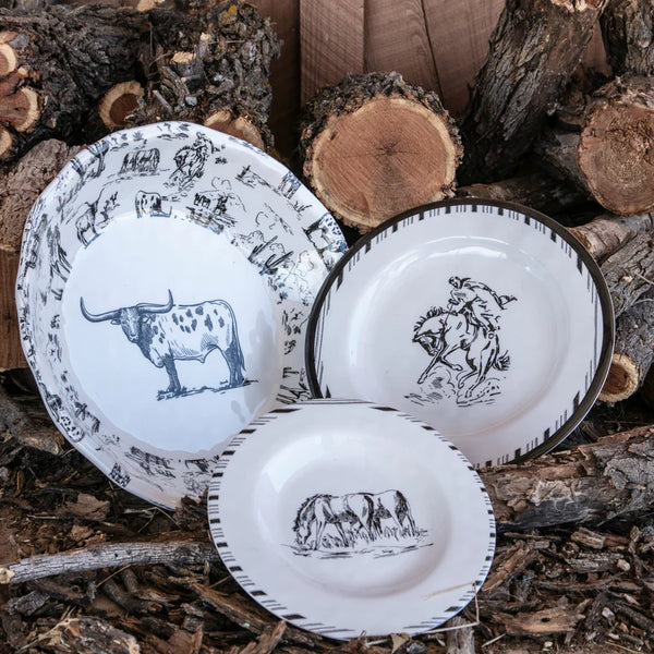 Home, Ranch Life Serving Bowl