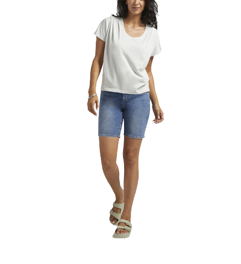 White Flutter Sleeve Tee
