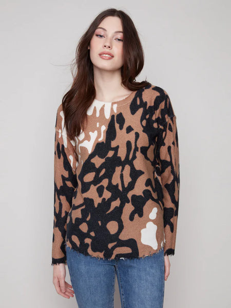 Sweater, Reversible Spots