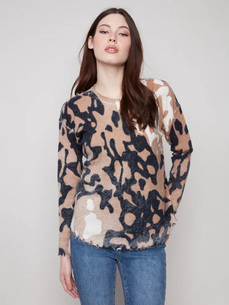 Sweater, Reversible Spots