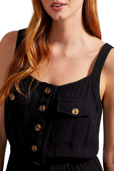 Jumpsuit, Button Front