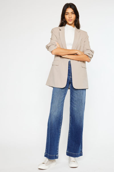 Pant, Trouser Denim Wide Leg