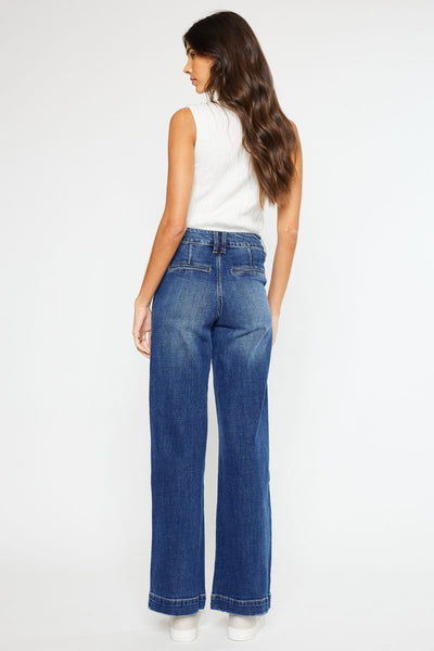 Pant, Trouser Denim Wide Leg