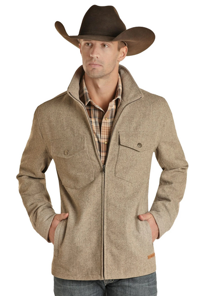 Mens, Heather Wool Coat
