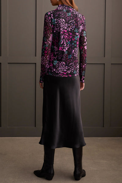 Top, Lined Turtleneck