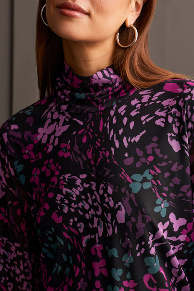 Top, Lined Turtleneck