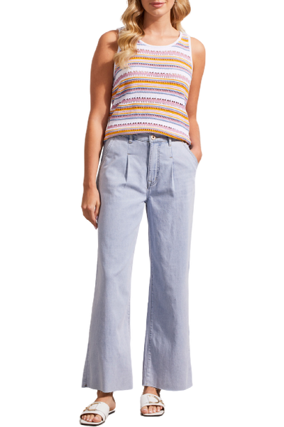 Pant, Brooke Pleated Wide Leg