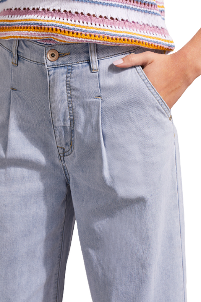 Pant, Brooke Pleated Wide Leg