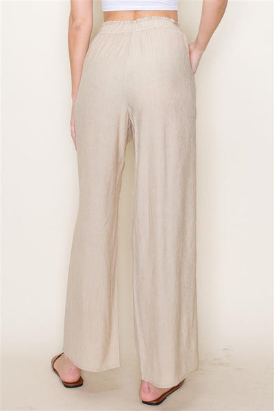 Natural Drawstring Pant