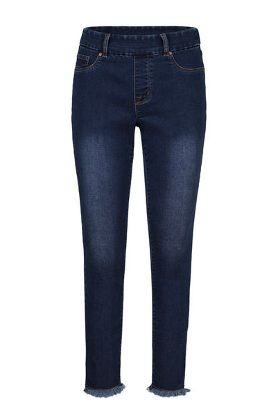 Frayed Ankle Jegging