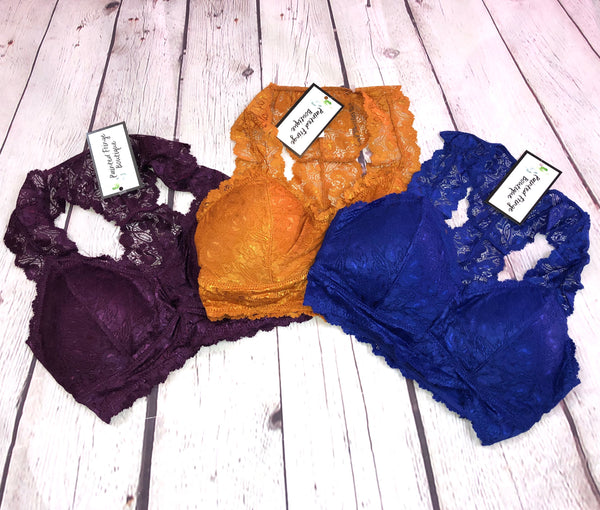 The Charlotte Lace Bralette