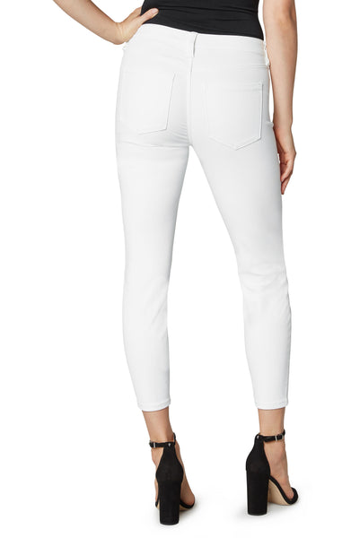 Madonna White Crop Skinny