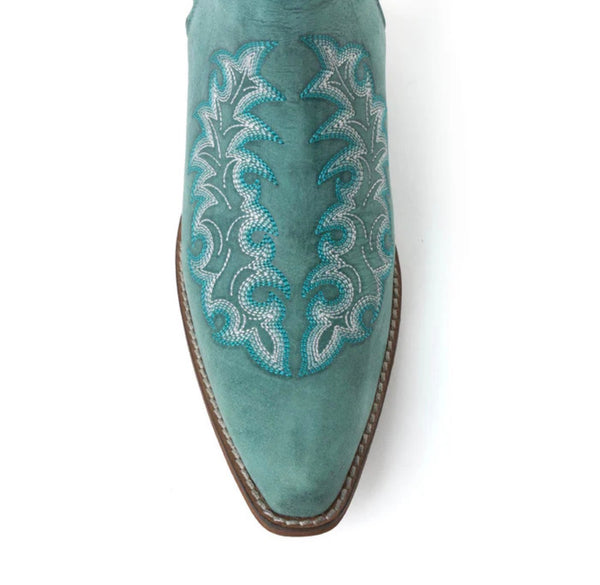 Bootie, Seabreeze Embroidered