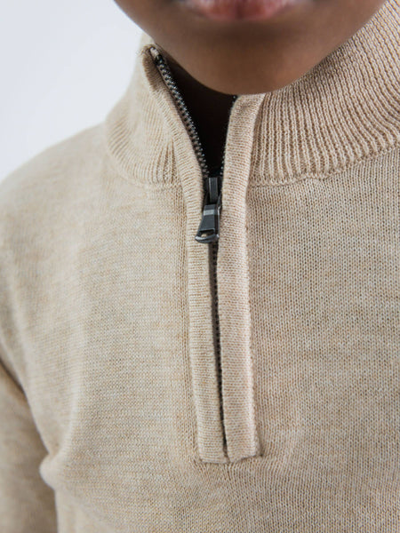 Boys, LS 1/4-Zip Sweater