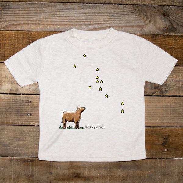 Toddler, Stargazer Cow SS Tee