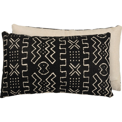 Pillow, Black Geo