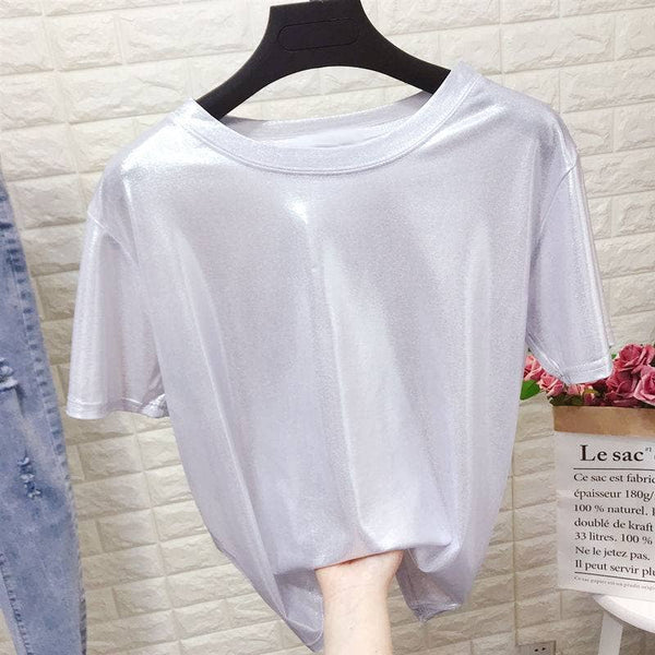 Top, Metallic Glossy