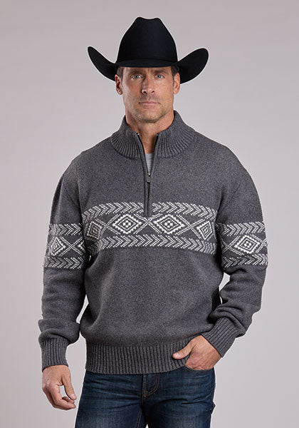 Men's Sweater, Grey
