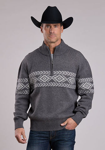 Men's Sweater, Grey