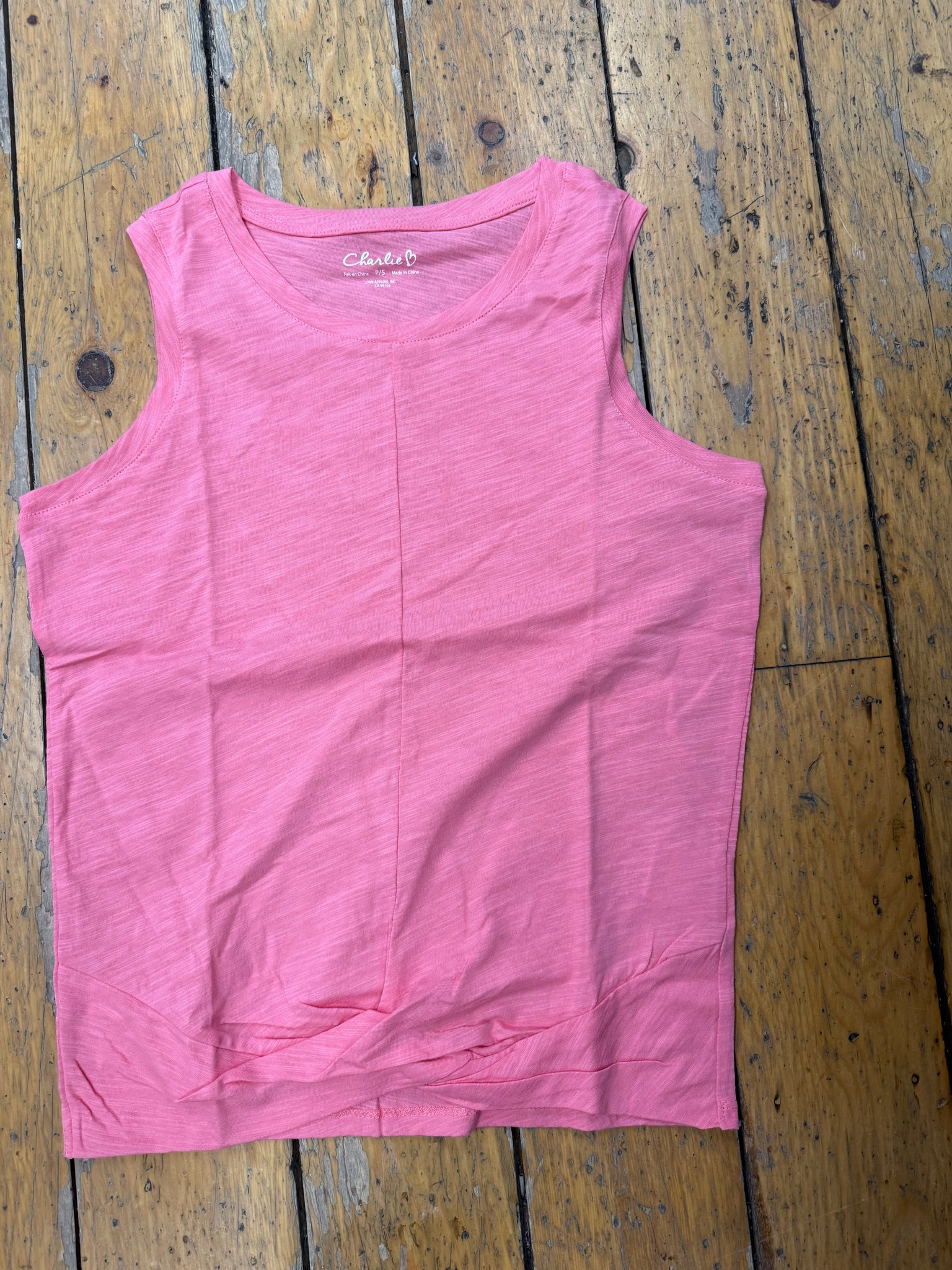 Top, Slvless Twisted Tank