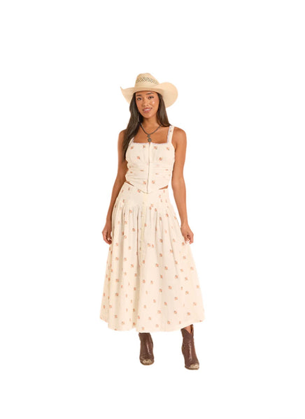 Top, Flower Lace Corset