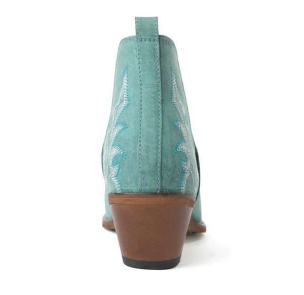 Bootie, Seabreeze Embroidered