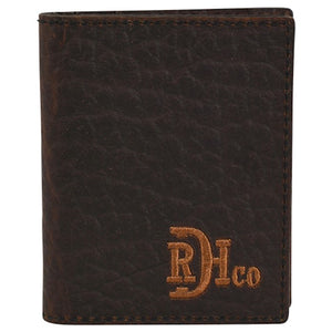 RDH Bifold Card Case - Bison