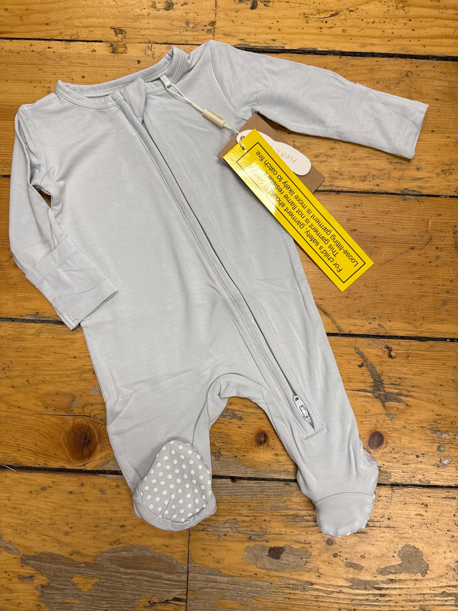 Baby, Solid Classic Blue Footie