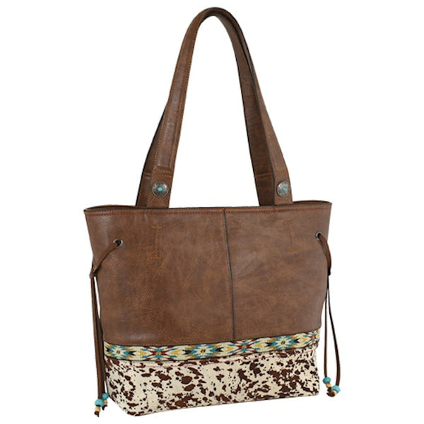 Justin Tote Painted Pony Hair-On Hide