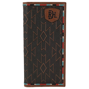 Red Dirt Co Multicolor Stitching Wallet