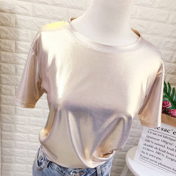 Top, Metallic Glossy