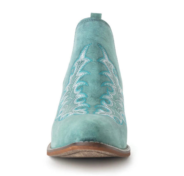 Bootie, Seabreeze Embroidered