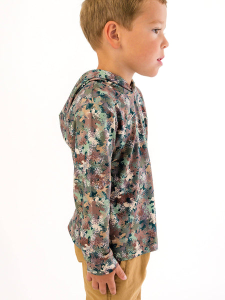 Boys Camo Hoodie