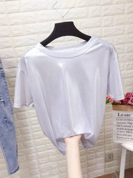 Top, Metallic Glossy