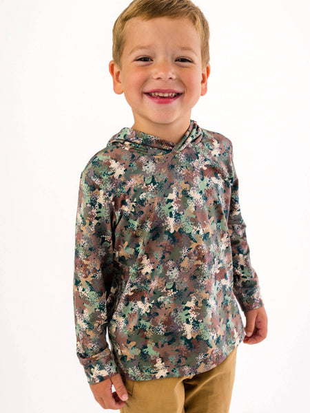 Boys Camo Hoodie