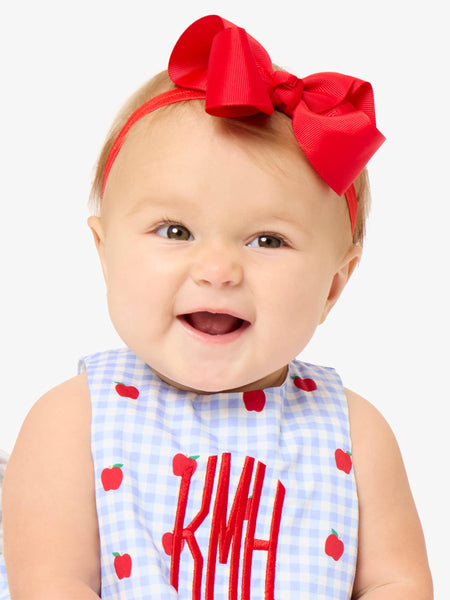 Girls, Red Bow Headband