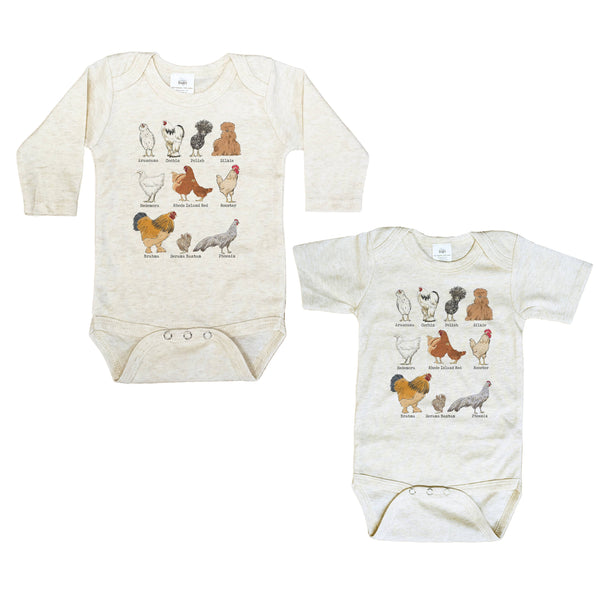 Baby, Chicken Breeds Bodysuit