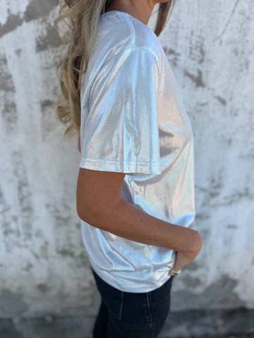 Top, Metallic Glossy