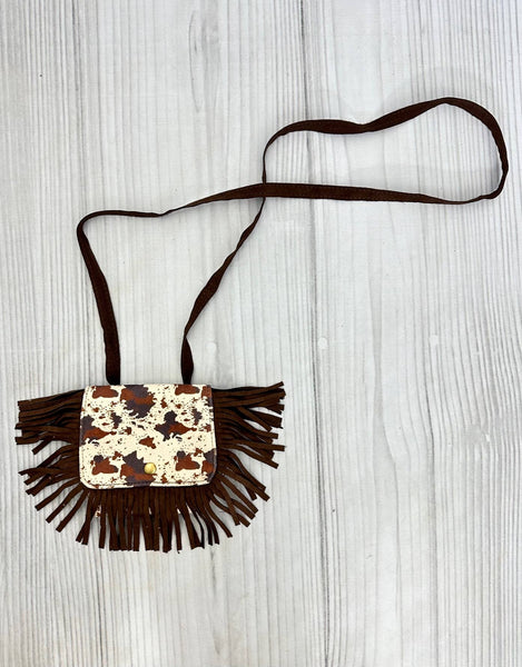 Child, Cowhide Fringe Purse
