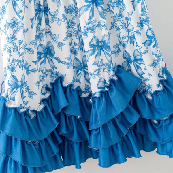 Girls, BlueBell Coquette Maxi Dress