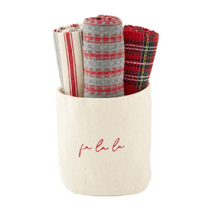 Towel, Tartan Set