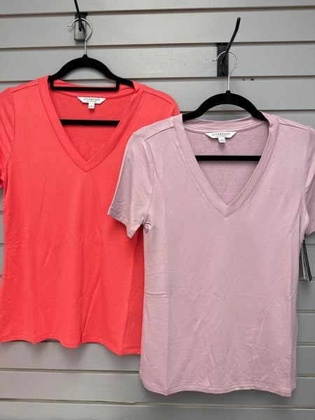 Top,  V-Neck SS