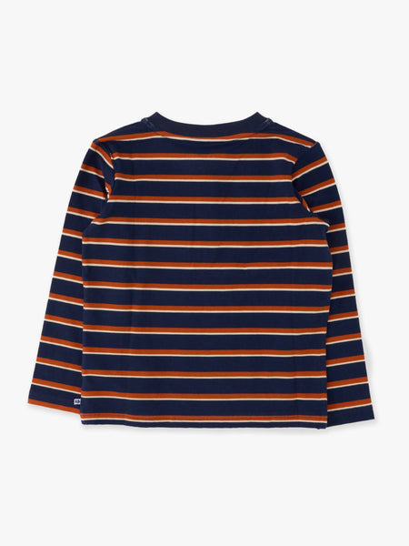 Boys, Stripe Knit LS Henley